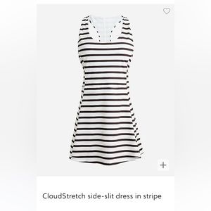 J Crew CloudStretch side-slit tennis/pickleball dress